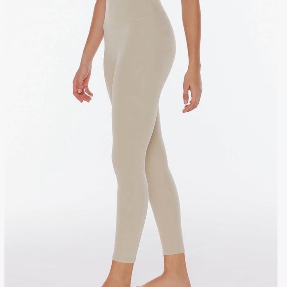 ENERBLOOM Beige High-Waisted Leggings